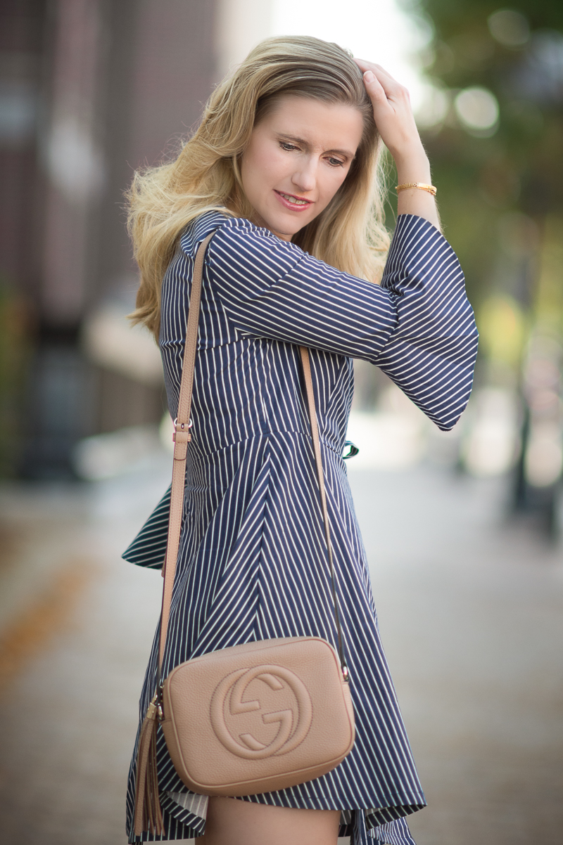 Petite Fashion and Style | Chicwish City Muse Wrap Shirt Dress | Click to read more...