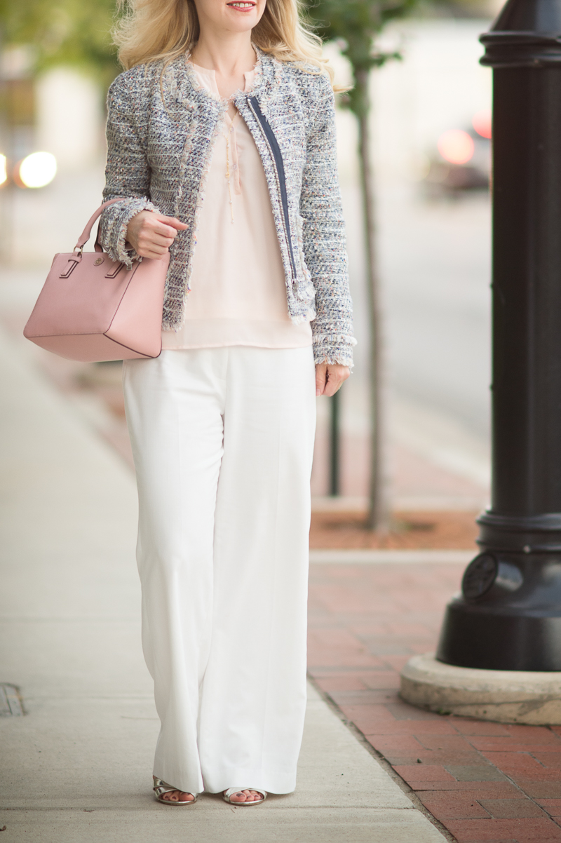 Petite Fashion & Style | J. Crew Tweed Jacket| Click to read more...