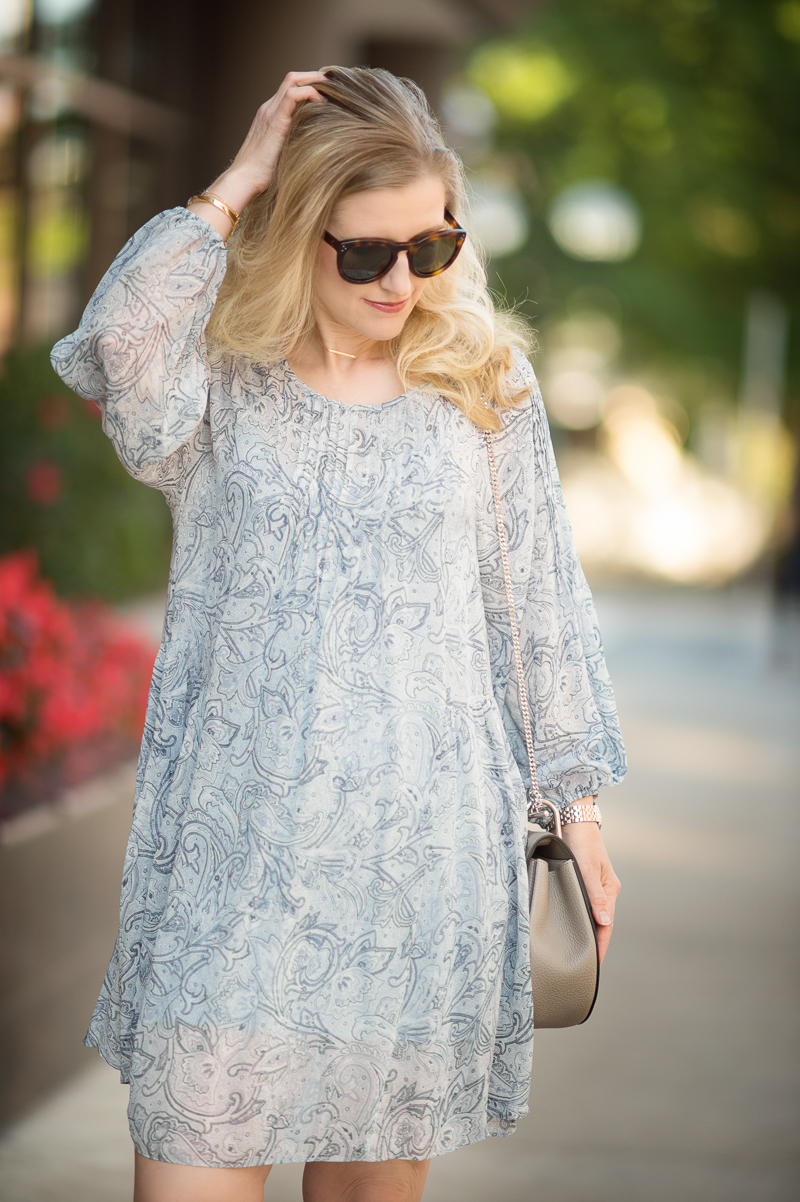 Petite Fashion and Style | Joie Achroite Silk Tunic Dress | Click to Read More...