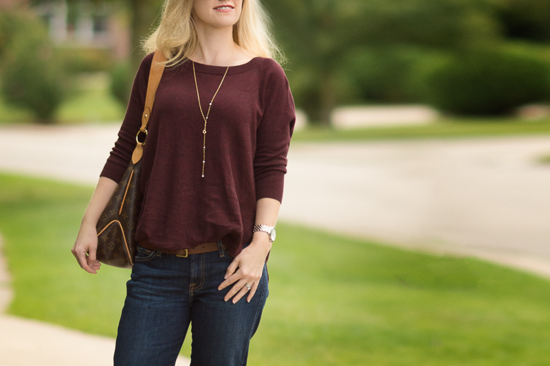 Petite Fashion and Style | Express marled extreme circle tunic | Click to read more...