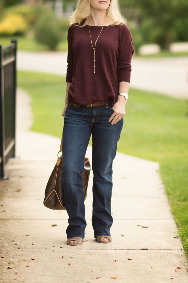 Petite Fashion and Style | Express marled extreme circle tunic | Click to read more...