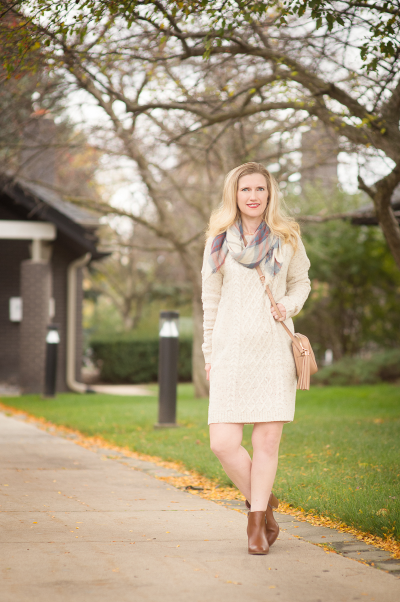 Petite Fashion and Style | Jack by BB Dakota Macey Sweater Dress | Click to Read More...