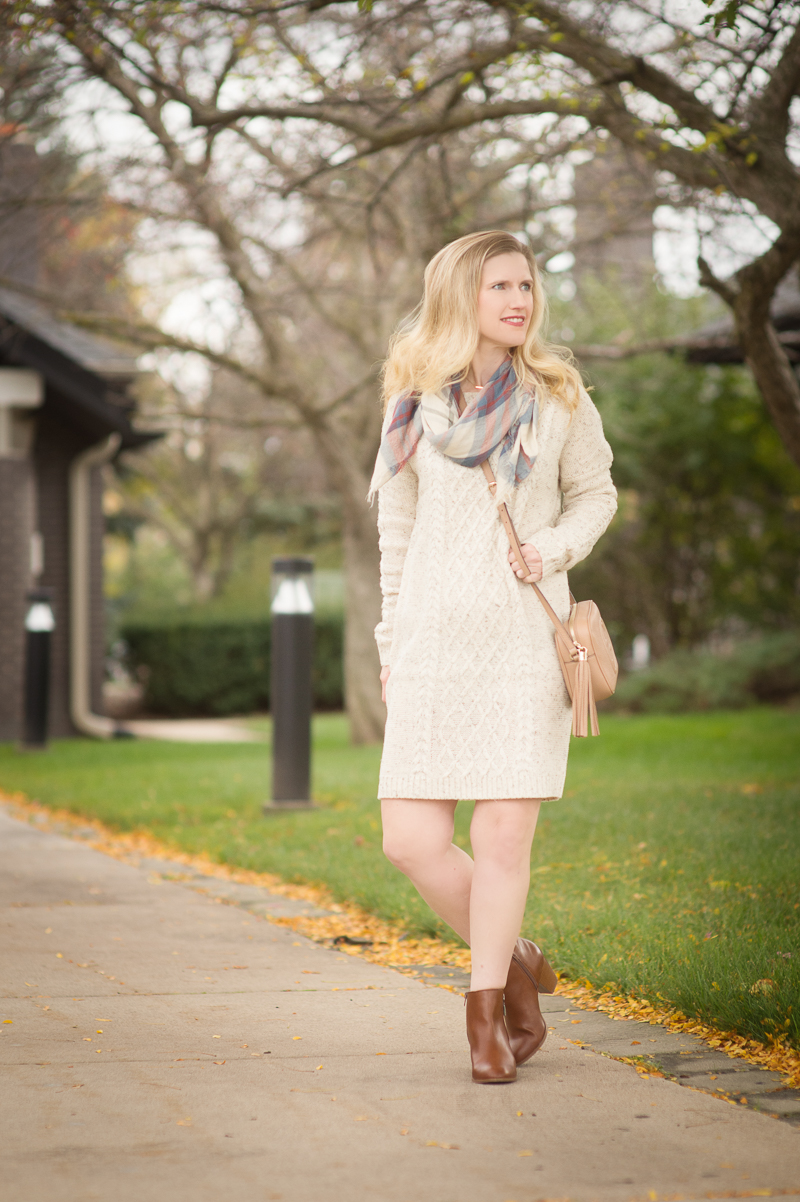 Petite Fashion and Style | Jack by BB Dakota Macey Sweater Dress | Click to Read More...