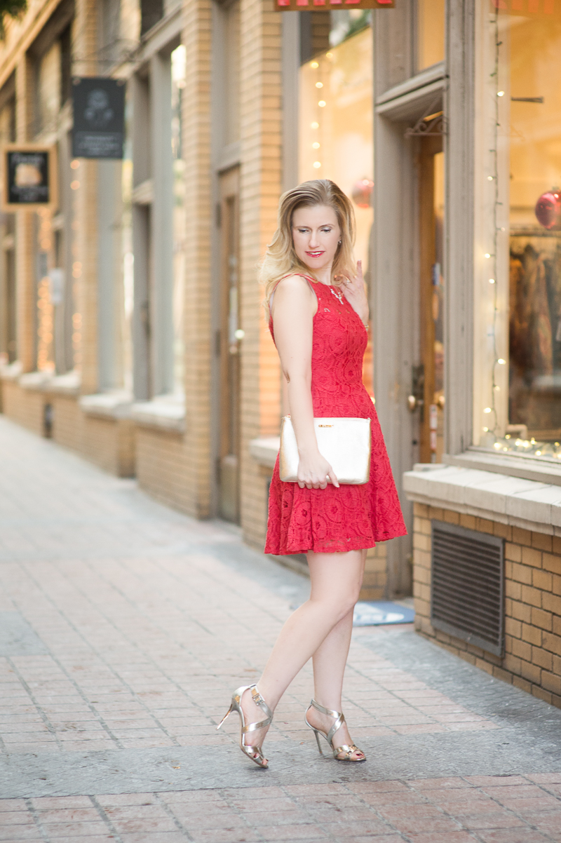 Petite Fashion and Style | BB Dakota Renley Fit and Flare Dress | Click to Read More..