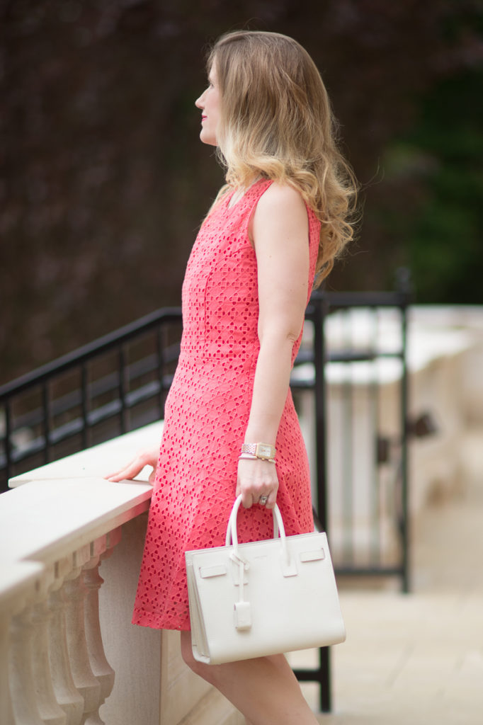 Petite Fashion and Style Blog | Duffield Lane Buckley Dress | YSL Baby Sac du Jour | Click to Read More...