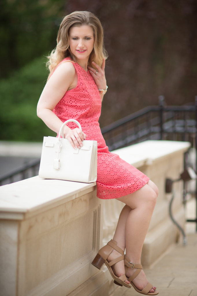 Petite Fashion and Style Blog | Duffield Lane Buckley Dress | YSL Baby Sac du Jour | Click to Read More...