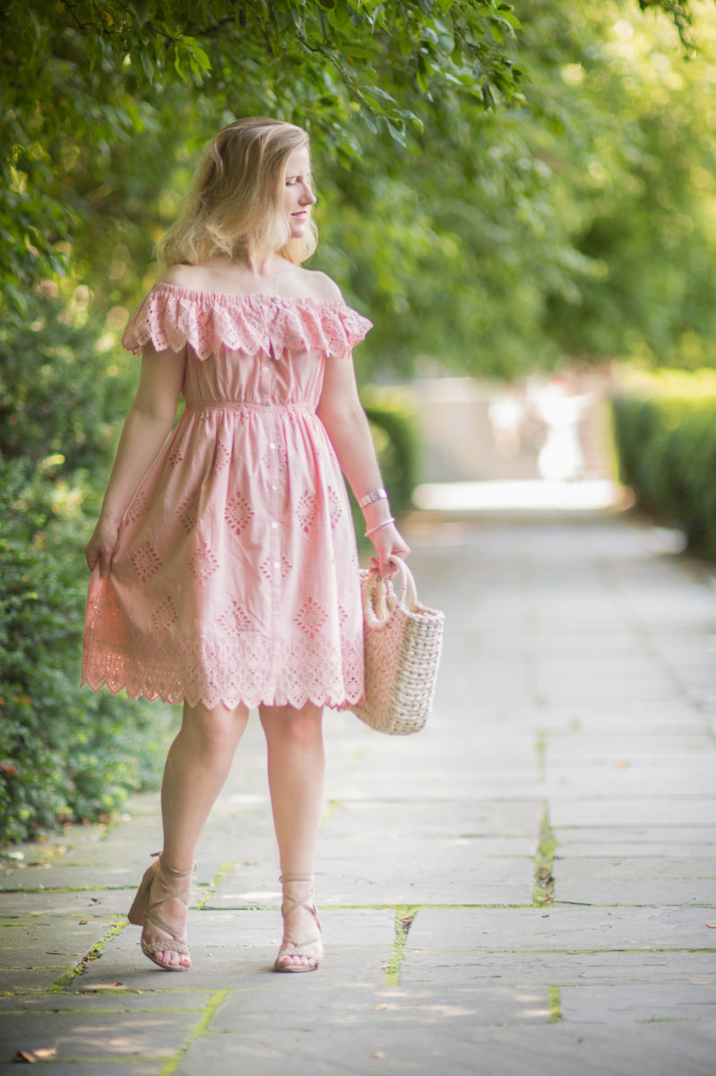 Petite Fashion and Style Blog | Sea Daniella Ruffle Dress | Click to Read More...