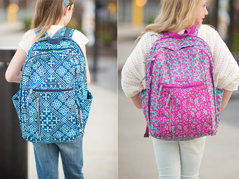 Petite Fashion and Style Blog | Briarwood Mall Back to School | Vera Bradley Backpacks | Click to Read More...