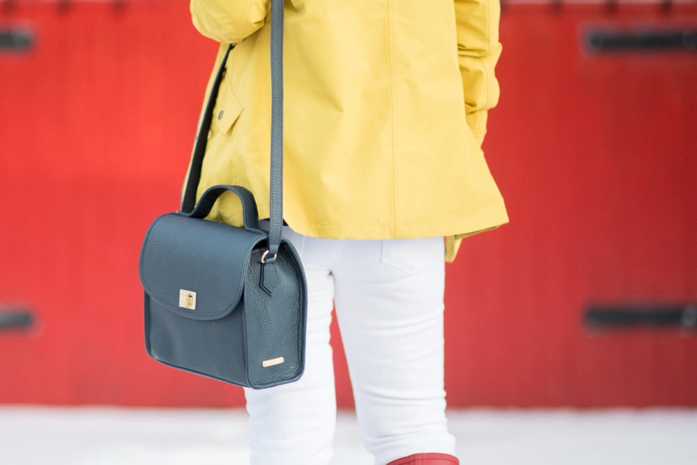 ichigan Petite Fashion and Style Blog | Fashion for Petite Women | Barbour Hooded Jacket | J. Brand Cropped Skinny Jeans | Gigi New York Amelie Crossbody | Hunter Tall Boots | The Blue Hydrangeas Click to Read More...