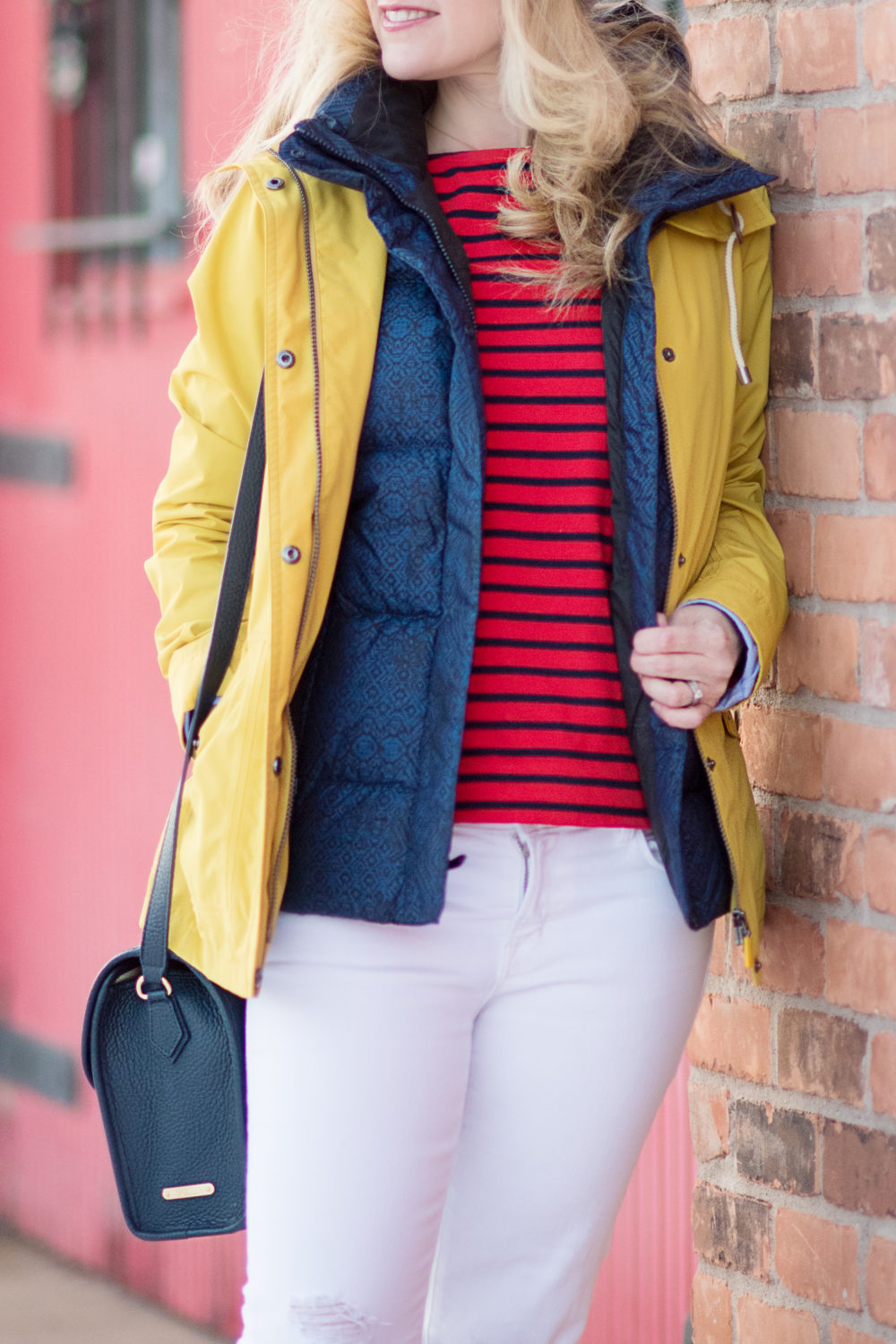ichigan Petite Fashion and Style Blog | Fashion for Petite Women | Barbour Hooded Jacket | J. Brand Cropped Skinny Jeans | Gigi New York Amelie Crossbody | Hunter Tall Boots | The Blue Hydrangeas Click to Read More...