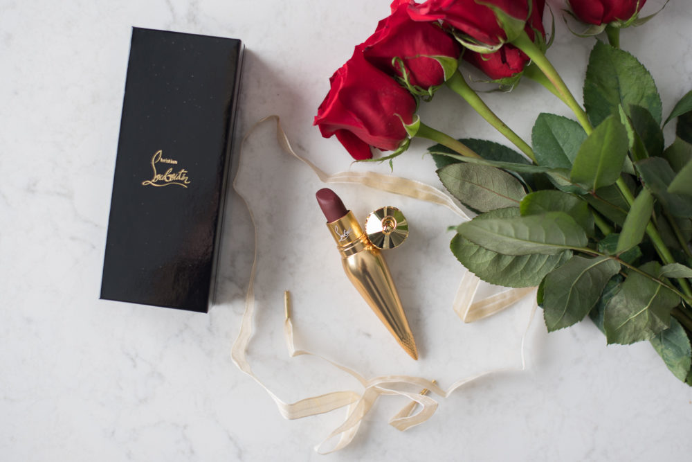 Petite Fashion and Style Blog | Fashion for Petite Women | Ann Taylor Herringbone Wrap Coat | Ferragamo Gancini Reversible Saffiano Leather Belt | Christian Louboutin Velvet Matte Lip Color