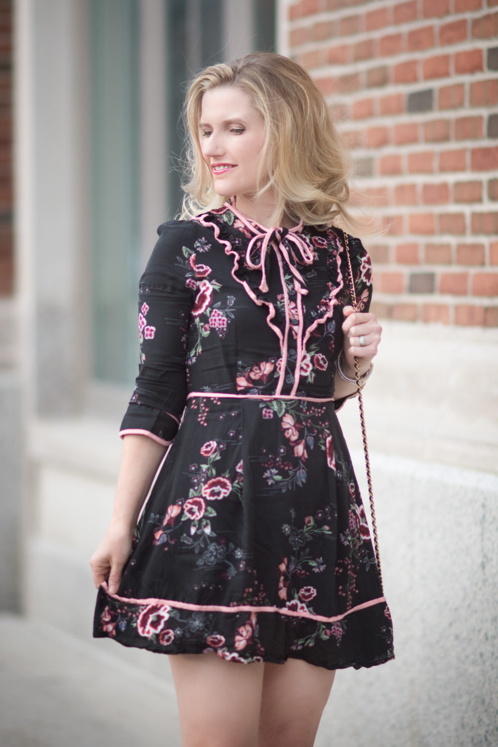Michigan Petite Fashion and Lifestyle Blog | Shopbop Sale Favorites | Renamed Floral Dress