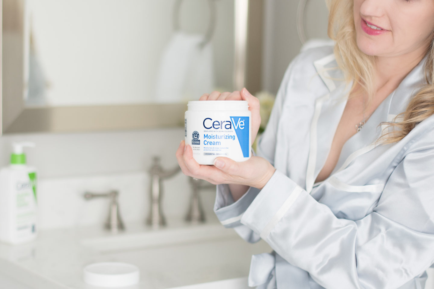 Michigan Petite Fashion and Lifestyle Blog | CeraVe Hydrating Facial Cleanser | CeraVe Moisturizing Cream