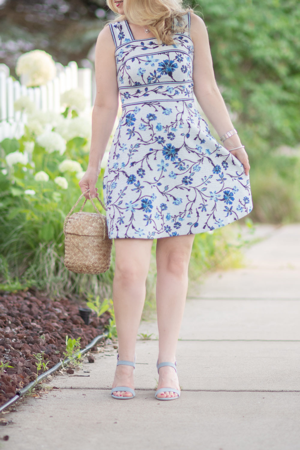 Michigan Petite Fashion and Lifestyle Blog | Anthropologie Shannon Jacquard Dress