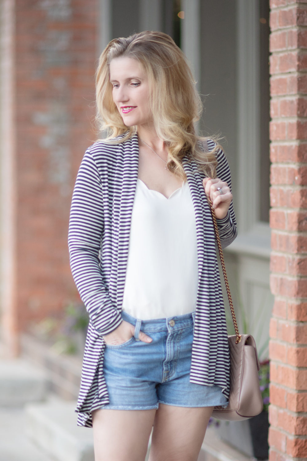 Petite Fashion and Style Blog | J. Crew Factory Scallop Cami