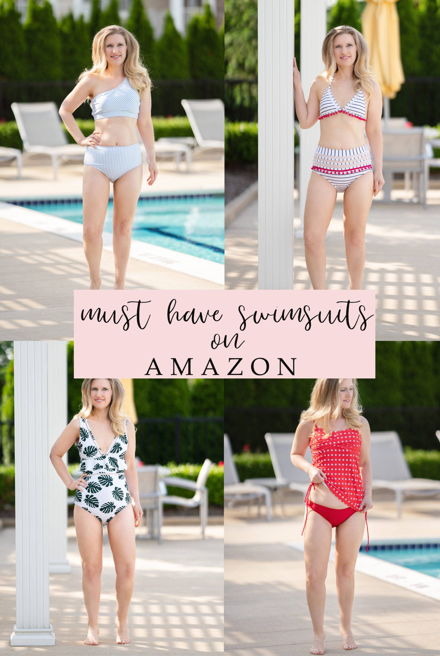 6 Must Have Swimsuits on Amazonâ¦ â The Blue Hydrangeas â A Petite Fashion and Lifestyle Blog